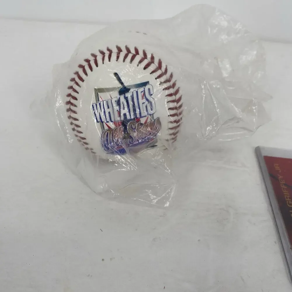 Ken Griffey Jr 1994 Hologram Card + Wheaties All Star Baseball Sealed